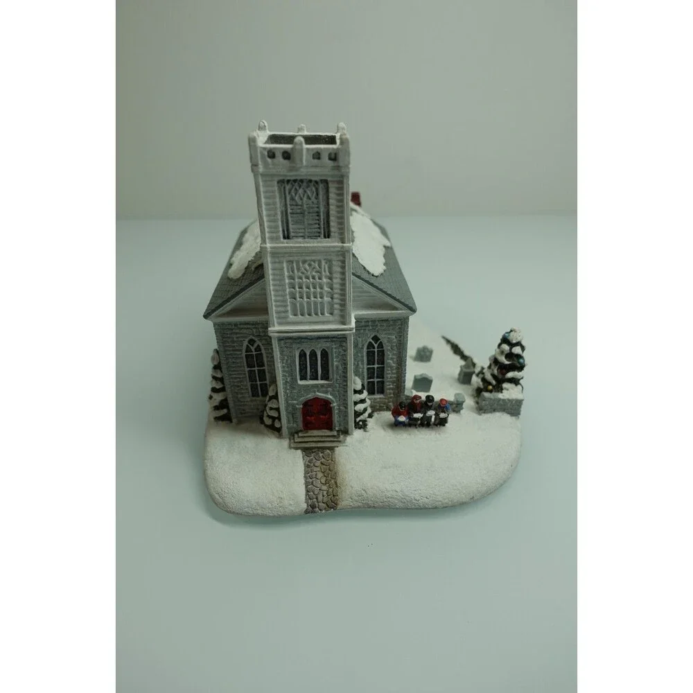 Hawthorne Carolers in the Churchyard Architectural Sculpture 82293 Signed Number